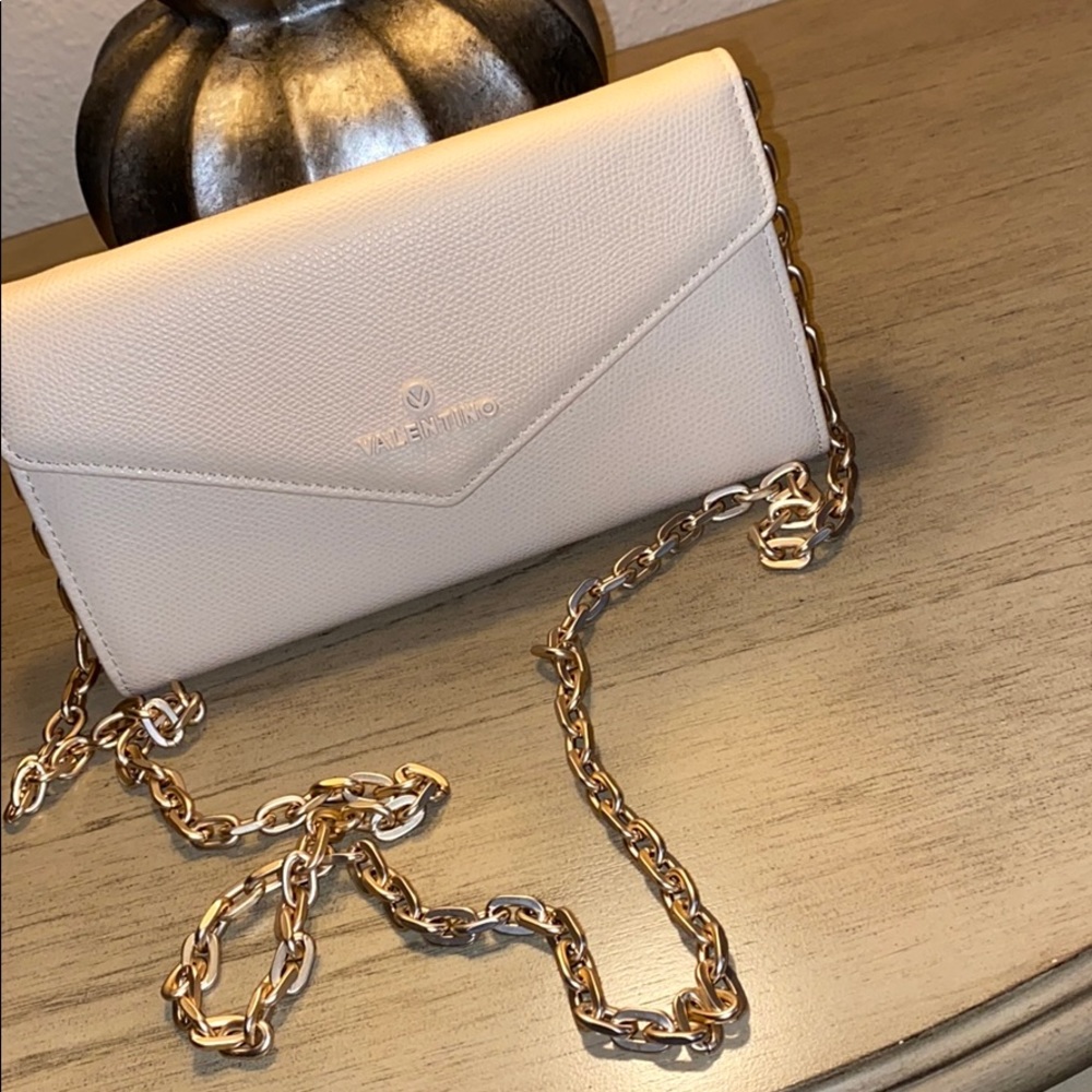 Valentino by Mario Valentino, Rose chain wallet!